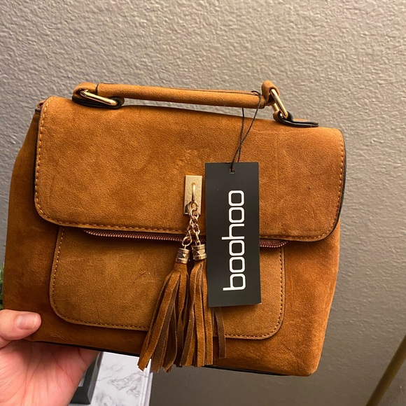 boohoo baguette bag